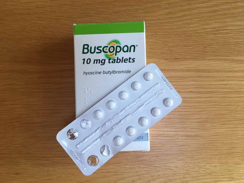 Buscopan medication for IBS